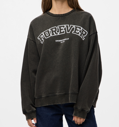 Oversized Pullover &quot;gldJATTO&quot; in schwarz