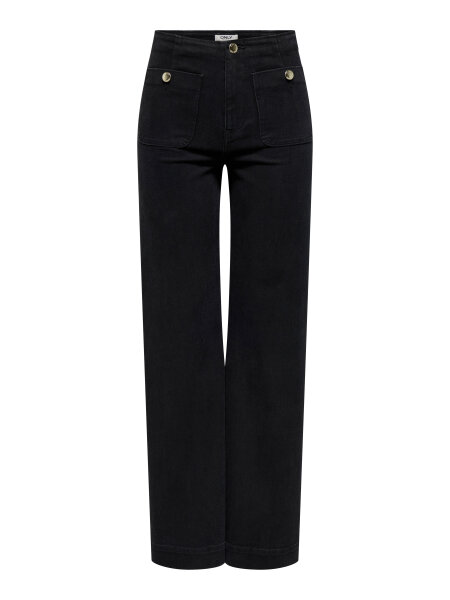 Wide Fit Jeans &quot;gldMADELINE&quot; in schwarz