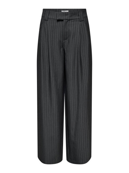 Graue Anzughose &quot;gldNISA&quot; mit Nadelstreifen