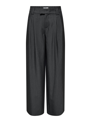 Graue Anzughose &quot;gldNISA&quot; mit Nadelstreifen