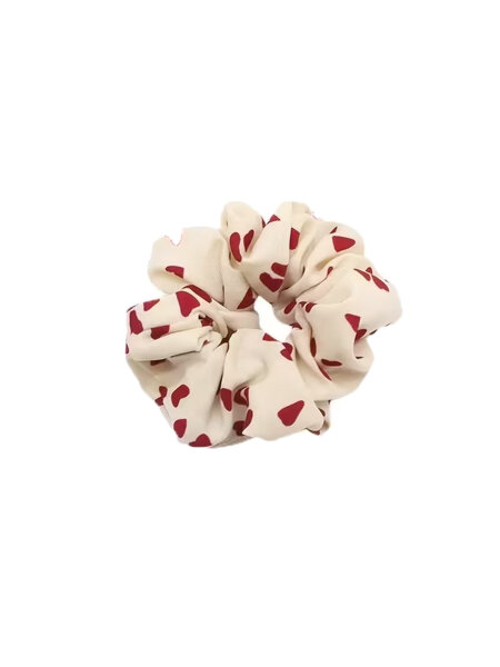 Herzchen-Scrunchie &quot;gldCLAUDIA&quot;