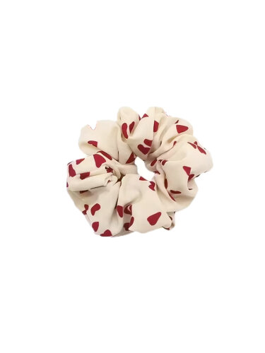 Herzchen-Scrunchie &quot;gldCLAUDIA&quot;