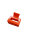 Haarklammer &quot;gldECK&quot; in neonorange