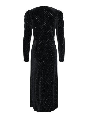 Midikleid &quot;gldHELLA&quot; mit Strasssteinen