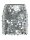 Mini-Paillettenrock &quot;gldMALOU&quot; in silber