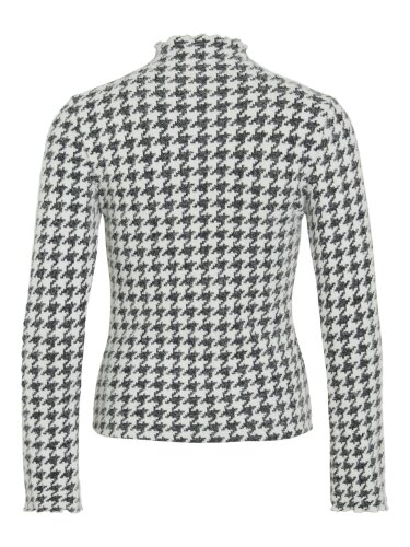 Langarmshirt "gldENSA" mit Hahnentrittmuster