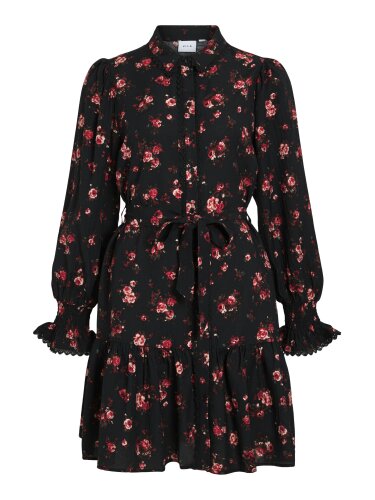 Kurzes Bl&uuml;mchenkleid &quot;gldCLO&quot; aus Viscose