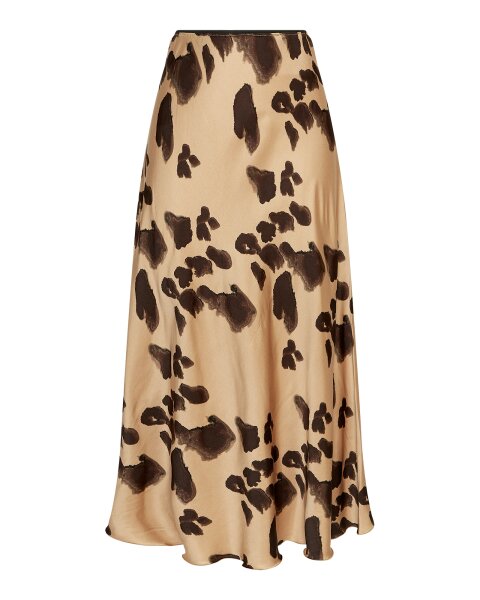 Langer Leo-Rock &quot;gldCLARETTE IRIDA&quot; aus Viscose