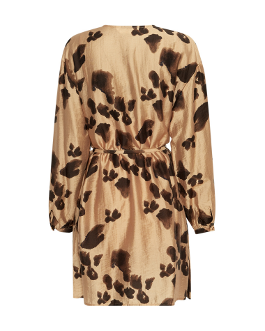 Kurzes Leo-Kleid &quot;gldNILLA ROMINA&quot; aus Tencel