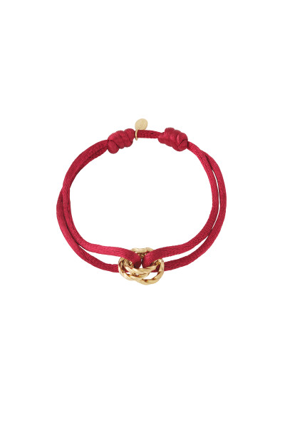 Armband &quot;gldALEXA&quot; in rot