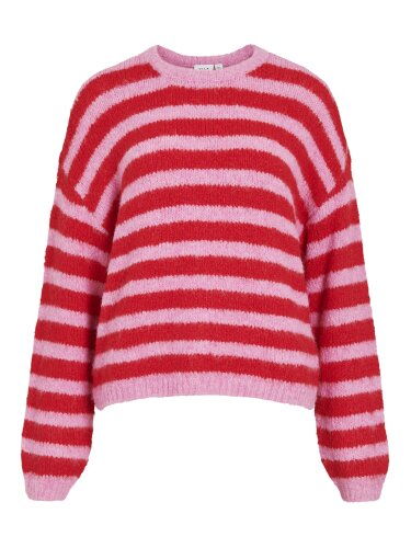Gestreifter Pullover &quot;gldMARLEY&quot; in rosa/pink
