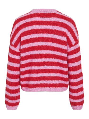 Gestreifter Pullover &quot;gldMARLEY&quot; in rosa/pink