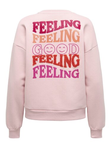 Sweatshirt "gldONLDAZE" in Rosy Touch