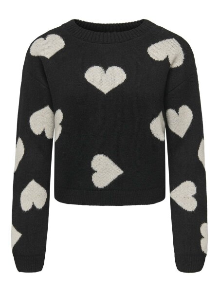 Pullover "gldSMILE" in Black