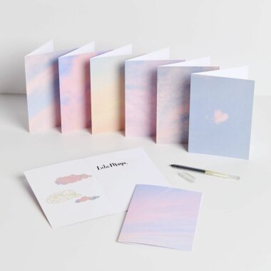 Kartenset "gldGABI" mit Himmelprints