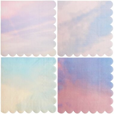 Servietten "gldEDA" mit sch&ouml;nen Himmelmotiven