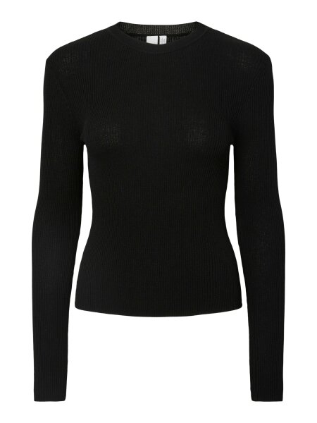 Schwarzer Strickpullover "gldZOEY"