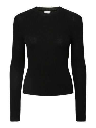 Schwarzer Strickpullover "gldZOEY"