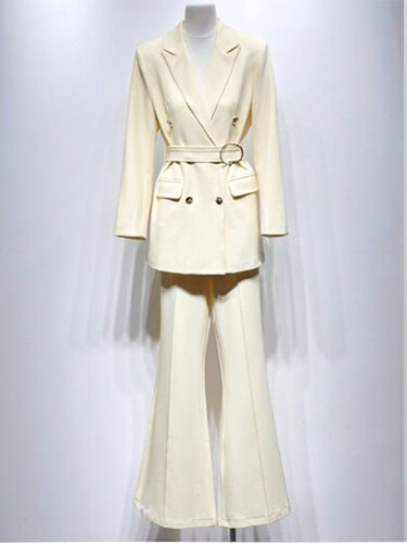 Anzughose gldGIULIA" in butter yellow