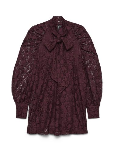 Spitzenkleid "gldMETA" in burgunder