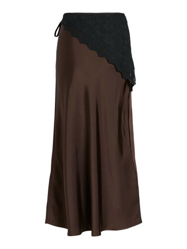 Eleganter Rock "gldSCALA" in Coffee Bean