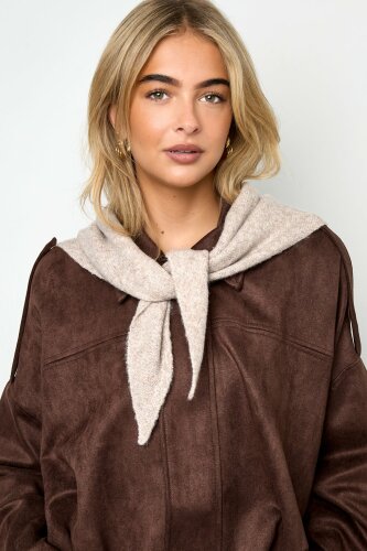 Dreieckstuch "gldDAISY" in beige