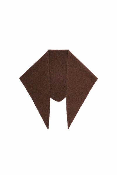 Dreieckstuch "gldDAISY" in coffee