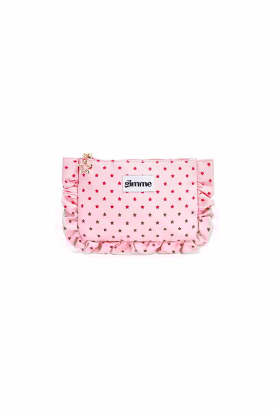 Makeup-Bag "gldVERA" mit Sternchen in rosa