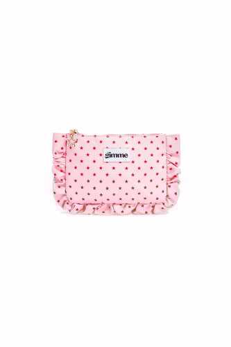 Makeup-Bag "gldVERA" mit Sternchen in rosa
