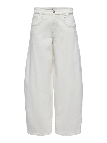 Barrel Fit Jeans "gldTAMY" in cremewei&szlig;