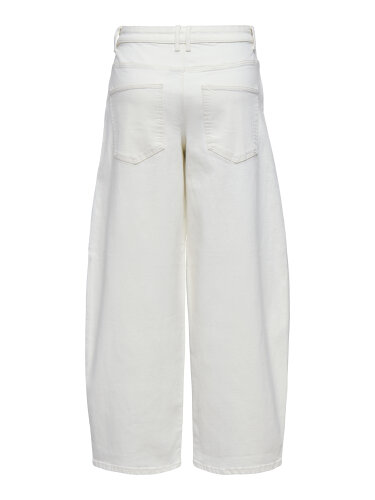 Barrel Fit Jeans "gldTAMY" in cremewei&szlig;