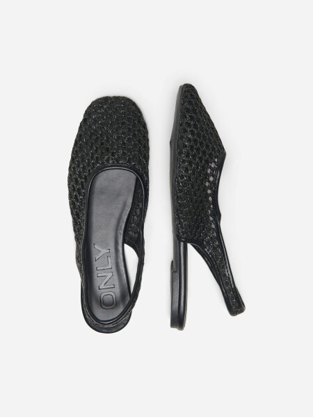 Sandalen "gldAKIRA" in schwarz mit Lochmuster