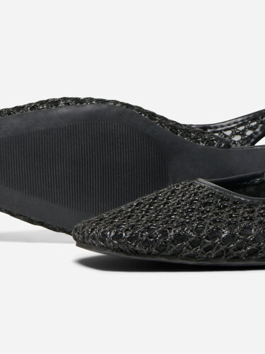 Sandalen "gldAKIRA" in schwarz mit Lochmuster