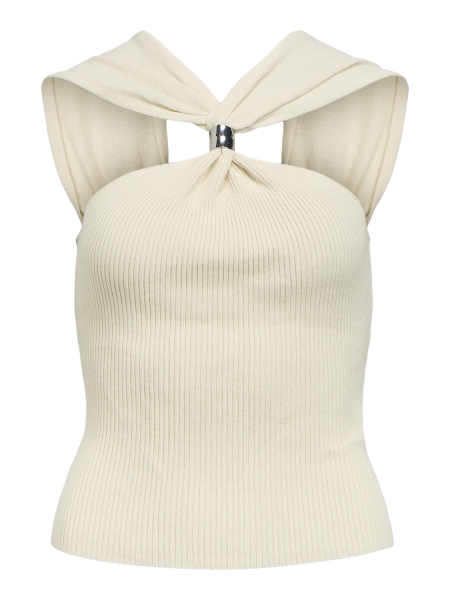 Gestricktes Viskose-Top "gldCALLIE" in Birch