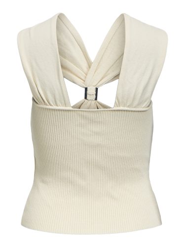 Gestricktes Viskose-Top "gldCALLIE" in Birch