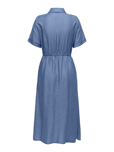 Mididress "gldCHARIS LIFE" in medium blue denim
