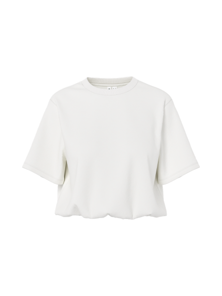 Baumwollshirt "gldINA" in Cloud Dancer