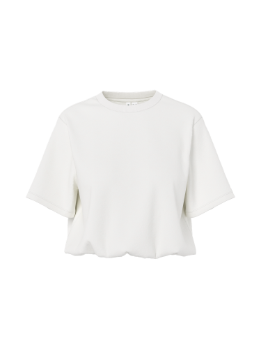 Baumwollshirt "gldINA" in Cloud Dancer