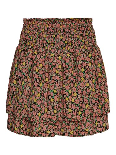 Kurzer Rock "gldELLIE" mit Blumenprint